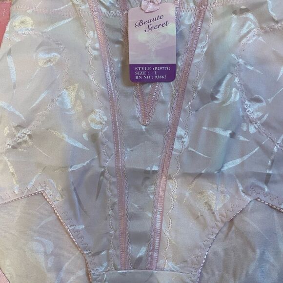 Beauty Secret embroidery floral print Tummy C - Picture 4 of 8